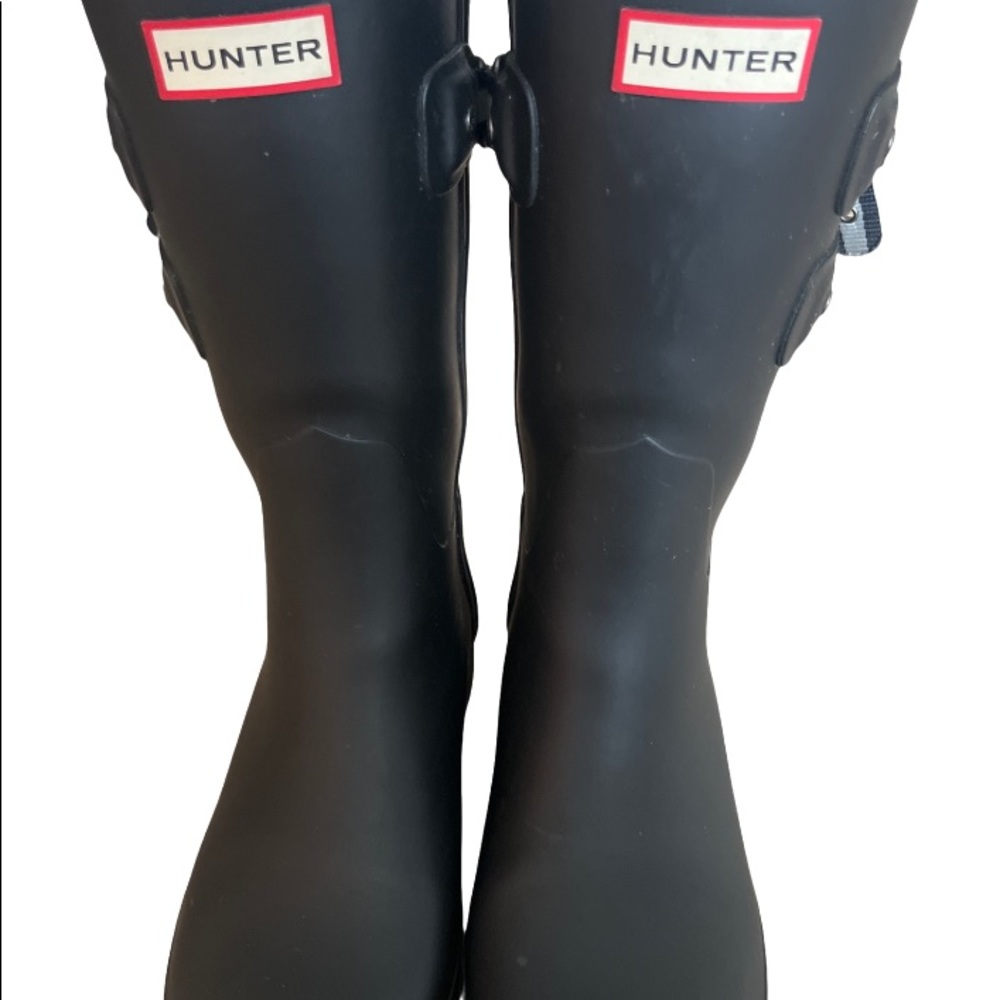 Hunter Refined Webbing Backstrap Rainboot-Short - image 1